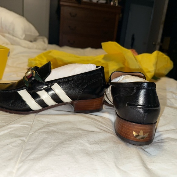 Gucci Shoes - Gucci Black and White Loafers